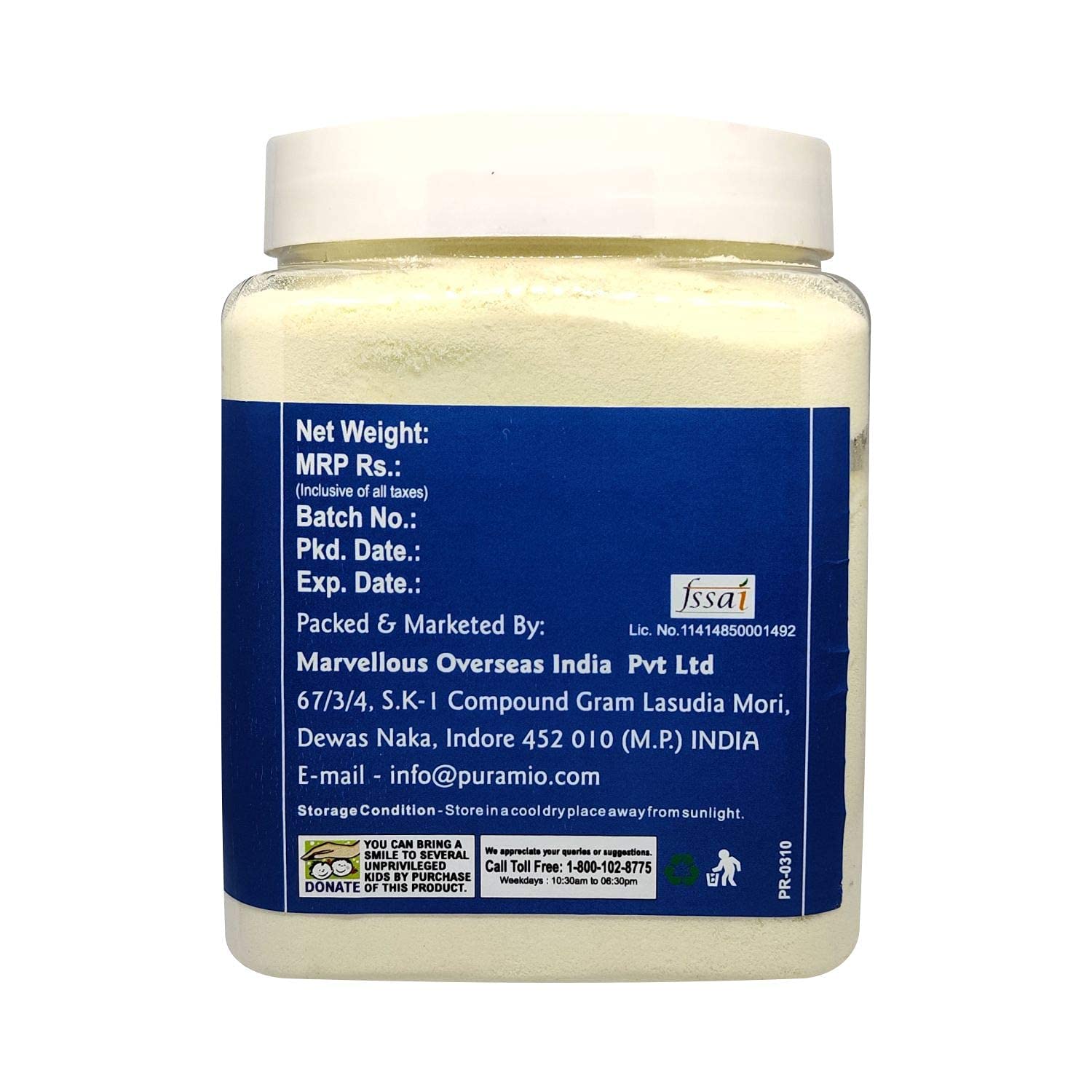 Desko Whole Milk Powder [100% Natural], (600gm) - Image 3